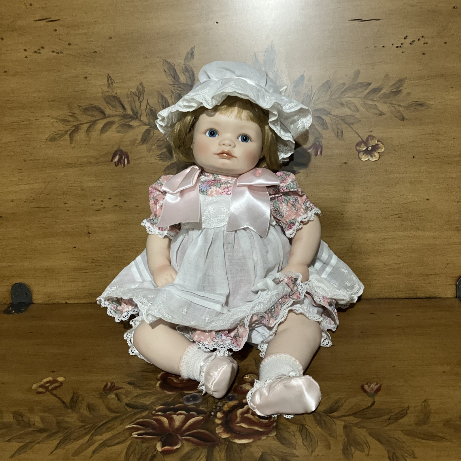 Vintage 1989 Hamilton Collection Porcelain Doll “Jessica” by Connie Walser Derek