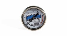 2" HornBlasters Stainless Steel 250 PSI Air Pressure Gauge - 1/4" NPT