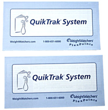 2 NEW Weight Watchers WW 2003 FLEX Points QuikTrak System Journal Tracker Diary