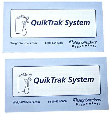 2 NEW Weight Watchers WW 2003 FLEX Points QuikTrak System Journal Tracker Diary
