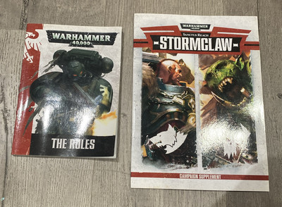 Warhammer 40K The Rules & Campaign Supplement Games Workshop Edition Paperback