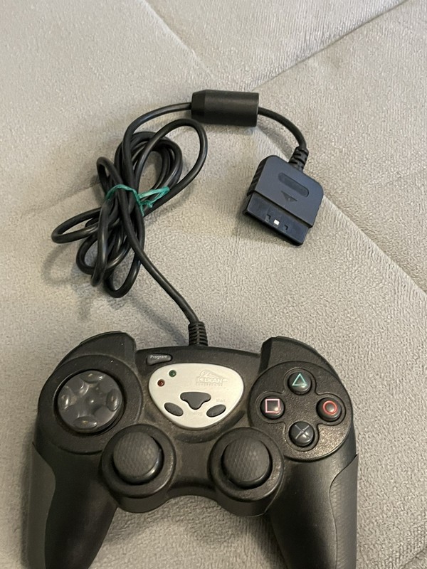 Pelican Retro Shock 2 Controller For Sony PlayStation 2 PS2