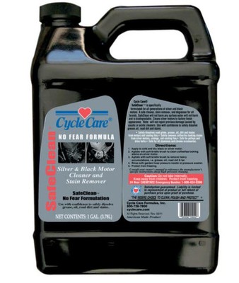 Cycle Care Formulas Safe Clean Silver and Black Engine Cleaner - 1 gal. ATV/UTV