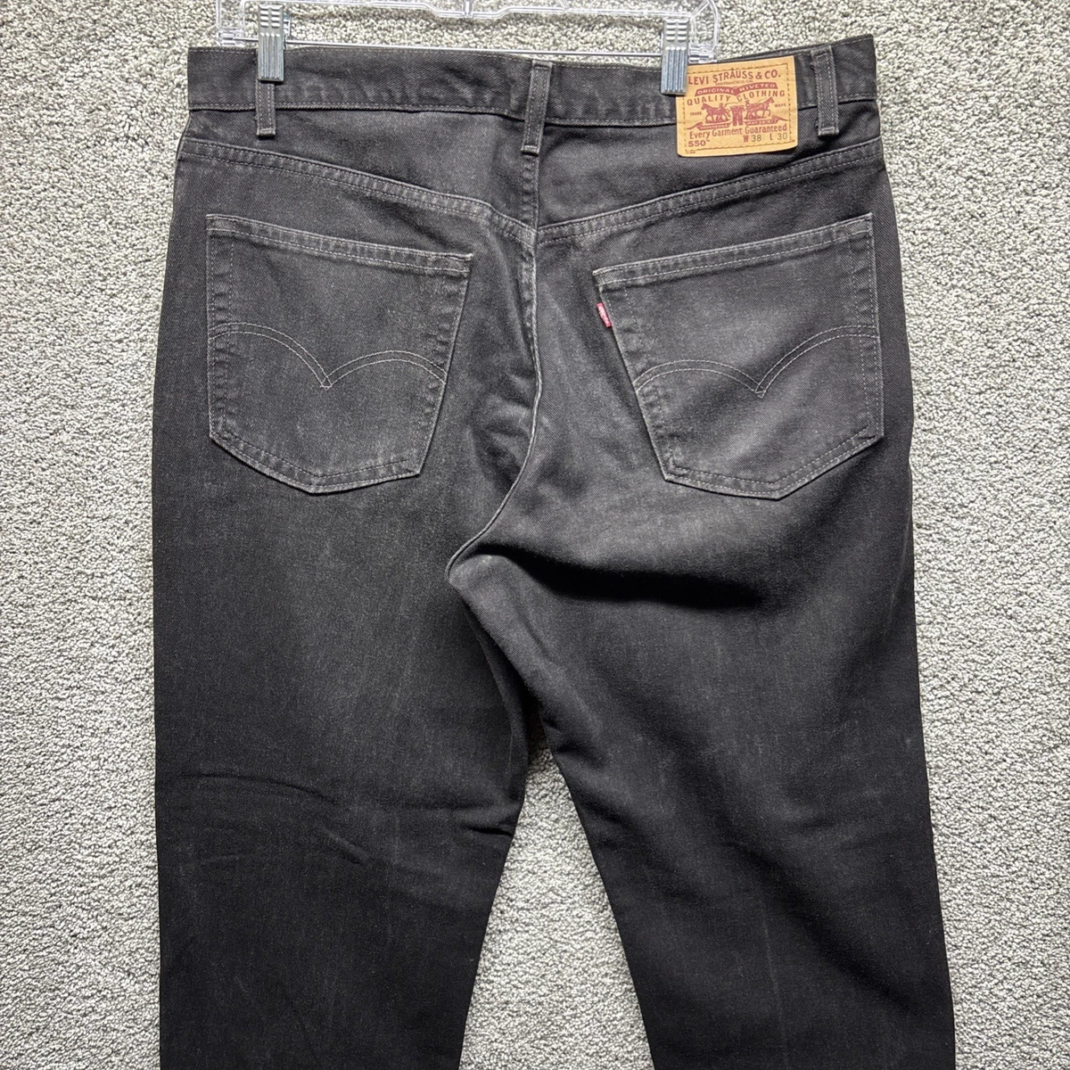 Levi's Black Levi's 550 Jeans for Men for sale | eBay
