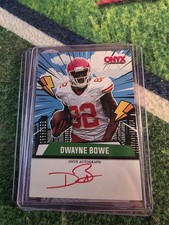 2025 Onyx Dwayne Bowe Red Ink Auto