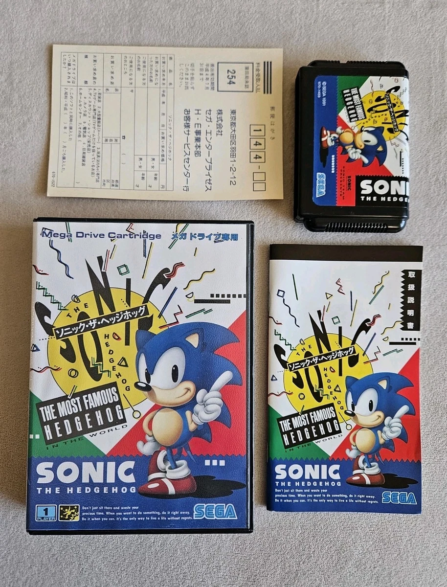 Sonic the Hedgehog NTSC-J (Japan) SEGA Video Games for sale | eBay