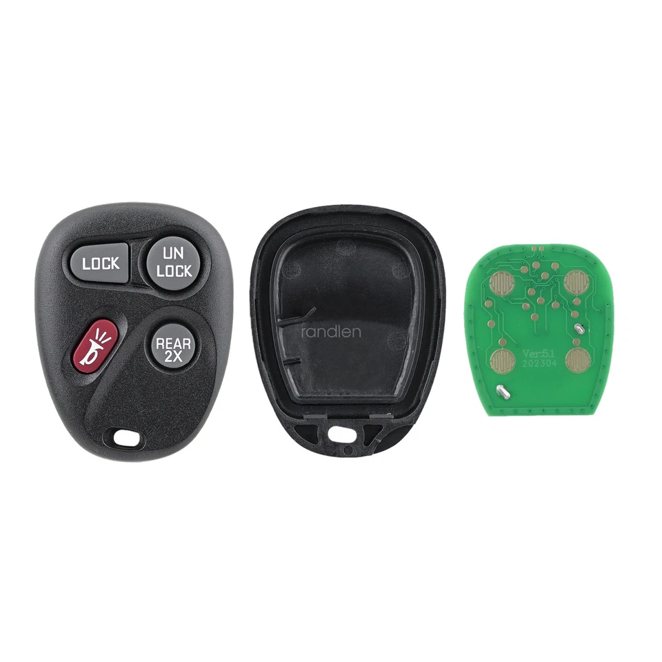 For 1996 1997 1998 1999 2000 2001 2002 Pontiac Firebird Chevrolet Camaro Key Fob - Image 4 of 4