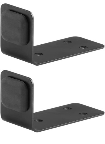 90 Degree Right Angle Door Stopper Heavy Duty Sliding Barn Door Stop Holder A...