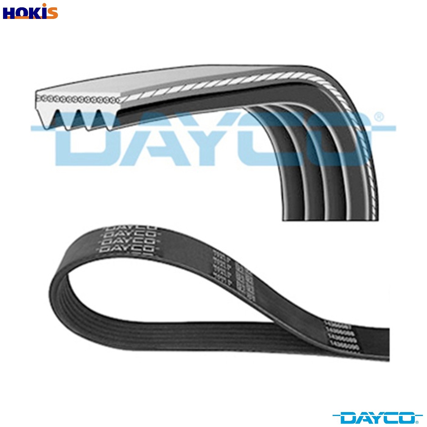 Fits DAYCO PASKI 4PK1065 V-RIBBED BELT - Image 11