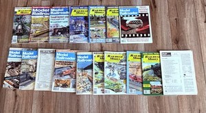 Vintage Railroad Model Magazines From 1979, To 2015. A Couple Missing Covers. 17