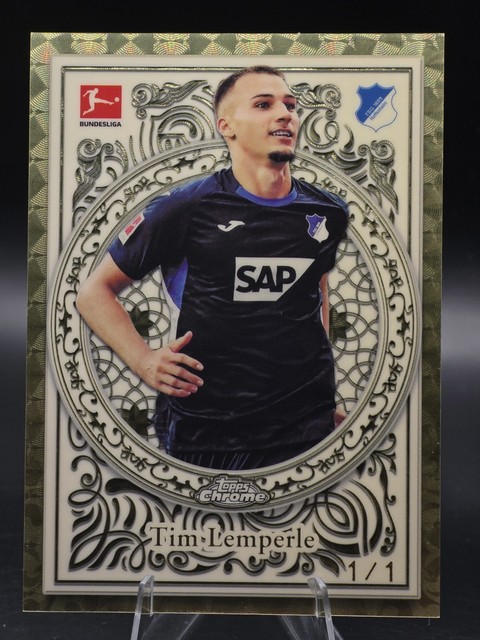 2025-26 Topps Chrome Bundesliga Tim Lemperle Ornaments SuperFractor 1/1 OR-4