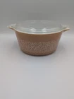 Pyrex Woodland 1.5 L. Casserole Dish 474-B With Lid Vintage