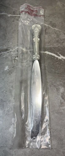 1 Sterling Silver GORHAM 9"  Place Knives KING EDWARD Handle 4"