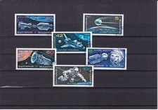 SA30g Bulgaria 1990 Space Exploration used stamps