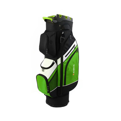 Golfbag Regenschutz Golf Cartbag mit 14fach Organizer wasserabweisende leicht