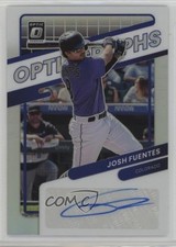 2022 Panini Donruss Optic Optigraphs Holo Prizm Josh Fuentes #OG-JF Auto 04tw