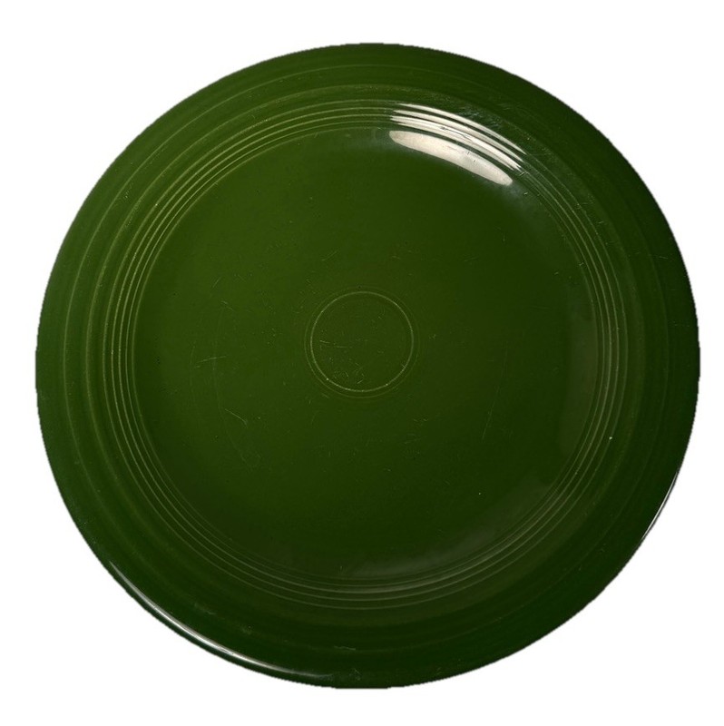 Homer Laughlin Fiesta Forest Green Dinner Plate 10.5” Fiesta Ware USA
