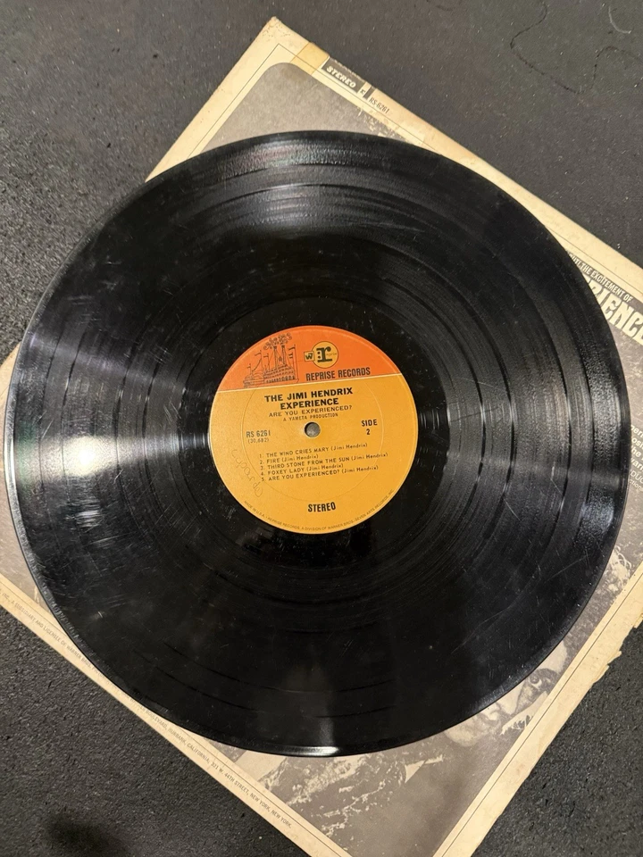 Jimi Hendrix Are You Experienced виниловая пластинка 1967 репризы пластинки - Изображение 3 из 4