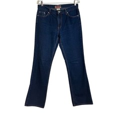 Z. Cavaricci Jeans Vintage Y2K Bootcut Flare Dark Wash Denim Size 11 31x32 