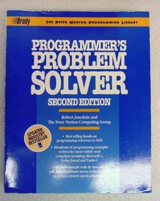 Programmer's Problem Solver (The - Paperback, by Jourdain Robert - Very Good