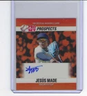 2026 Leaf Pro Set Jesus Made Prospect Orange Mini 1/1 Auto