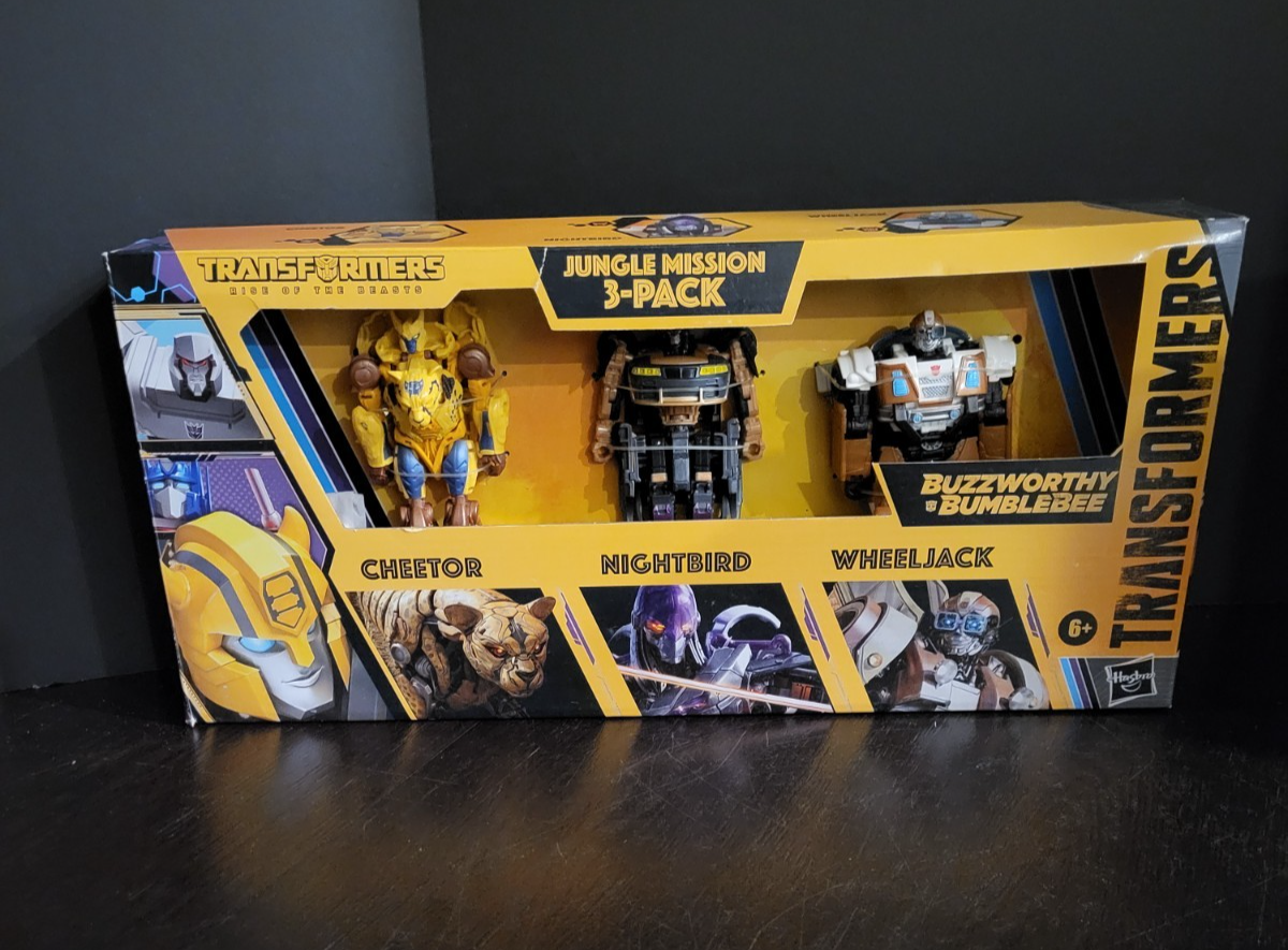 Jungle Mission 3-Pack Cheetor Wheeljack TRANSFORMERS Bumblebee