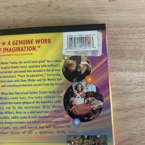 Willy Wonka and the Chocolate Factory (DVD, 1971, Widescreen) Authentic US - Picture 3 of 7