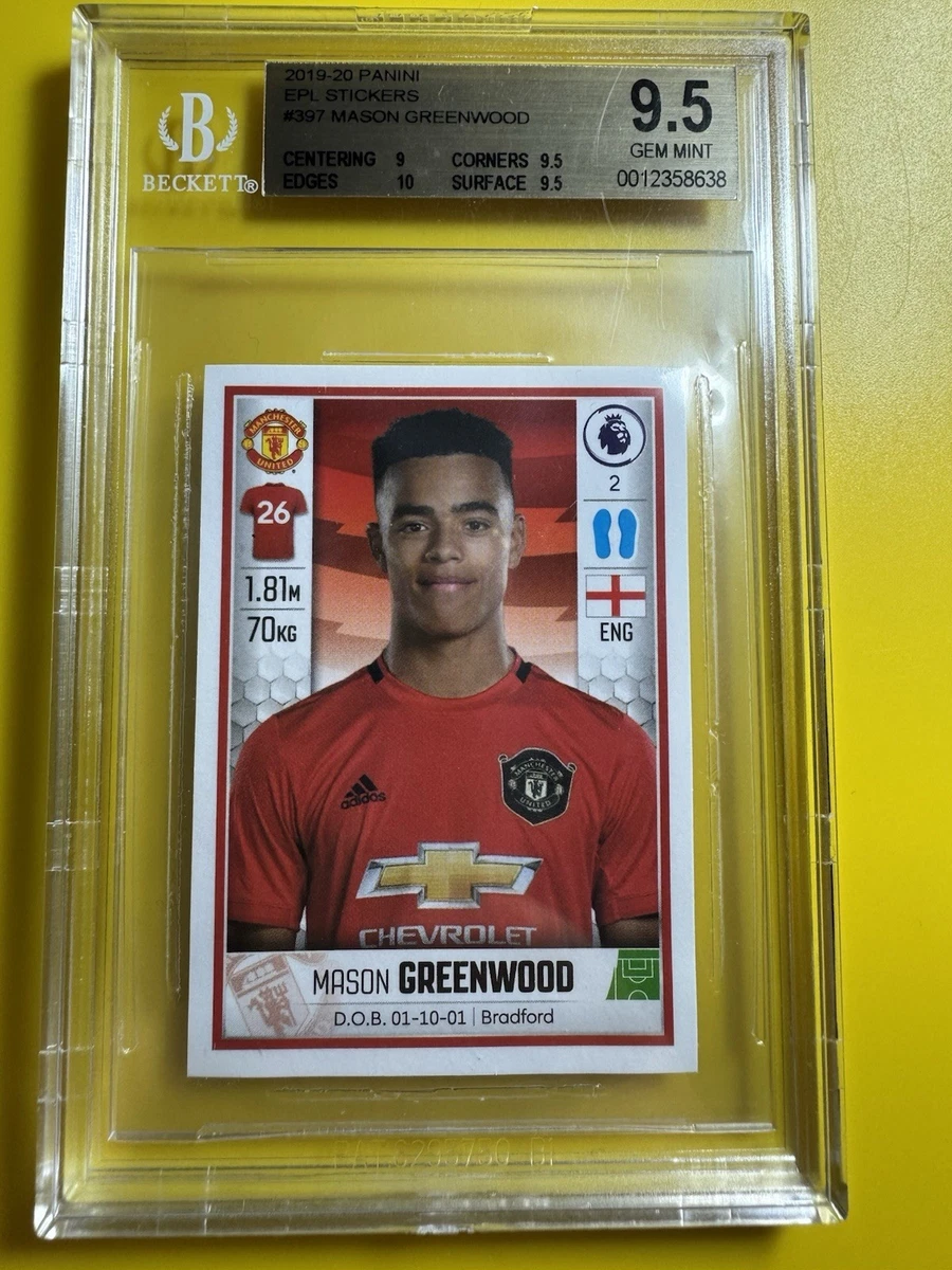 2019 Panini English Premier League - Mason Greenwood #397 for sale