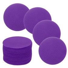 30 Pcs Carpet Spot Markers Floor Circle Dots for Classroom, Purple