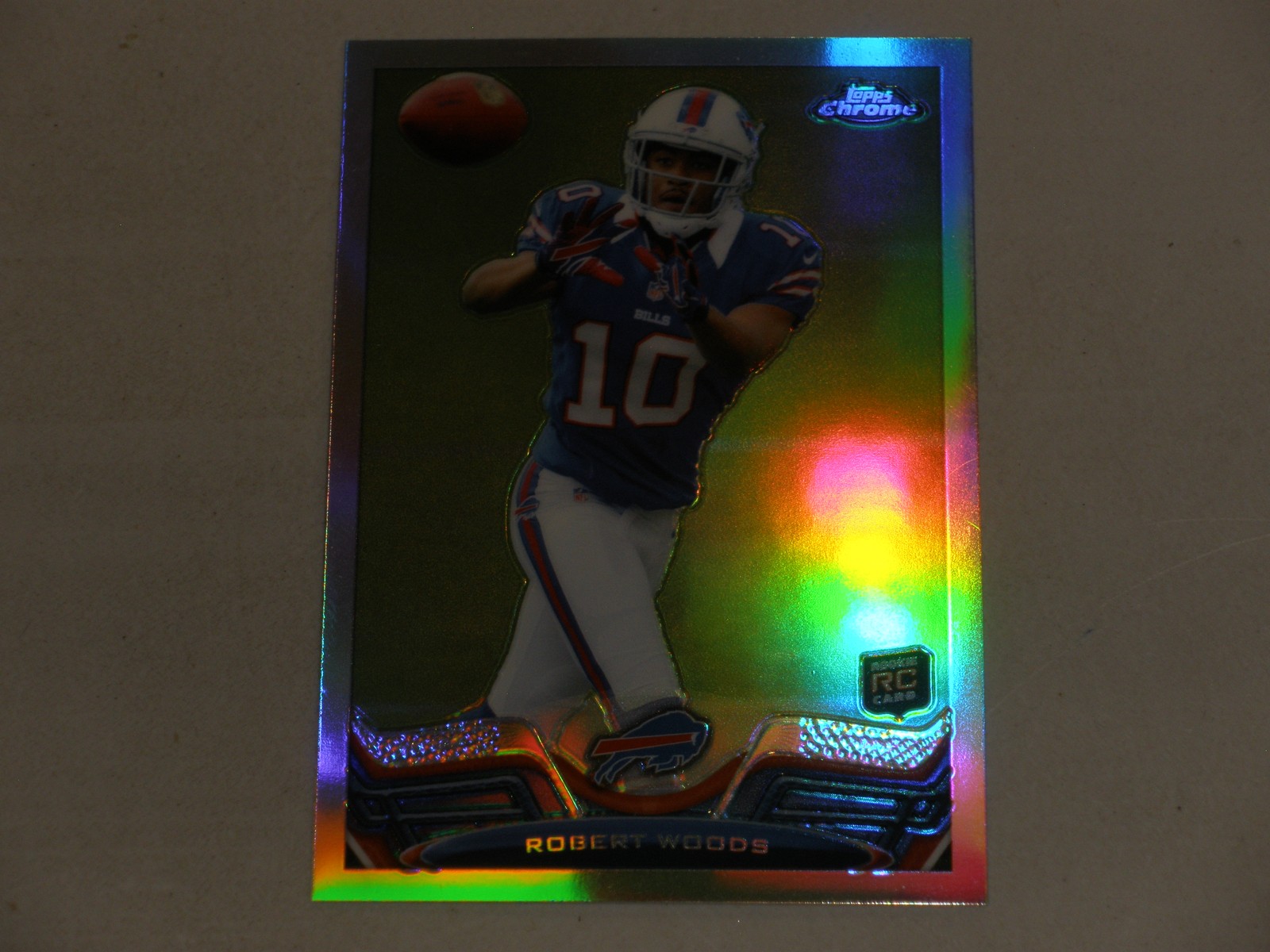 2013 Topps Chrome Refractor #3 Robert Woods Rookie RC