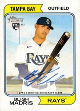 2023 TOPPS HERITAGE REAL ONE AUTOGRAPH #ROA-BM BLIGH MADRIS RC