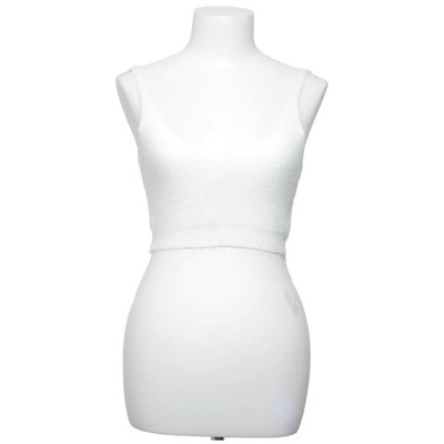 For Love Bell, Crop Top, Größe: L, Weiß, Einfarbig, Damen #fHe