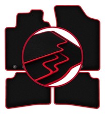 Fußmatten Automatten Velours Passform für Kia Cee`d I 2006-2012 4-tlg