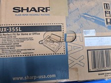 SHARP UX-355L Fax Machine Plain Paper Facsimile Machine Home/New open Box