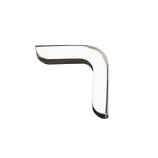 Metal Book Corner Protectors Edge Cover Guard 26 x 26 x 6mm Silver Tone 10pcs