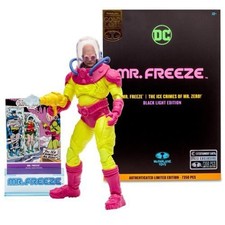 McFarlane Toys DC Multiverse Mr. Freeze Black Light Gold Label 7-Inch Scale Acti