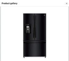 Kenmore 75039 25.5 cu. ft. French Door refrigerator, Black