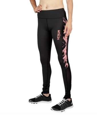 Venum Tecmo Leggings - für Damen - schwarz/pink Medium 