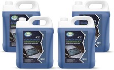 Jovs Screenwash 4 x 5 Litre - Screen Wash 20L for Cars, Windscreen Fluid 1.37 per litre