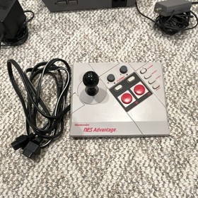 Nintendo Entertainment System Console w/ NES Advantage Controller & Accessories