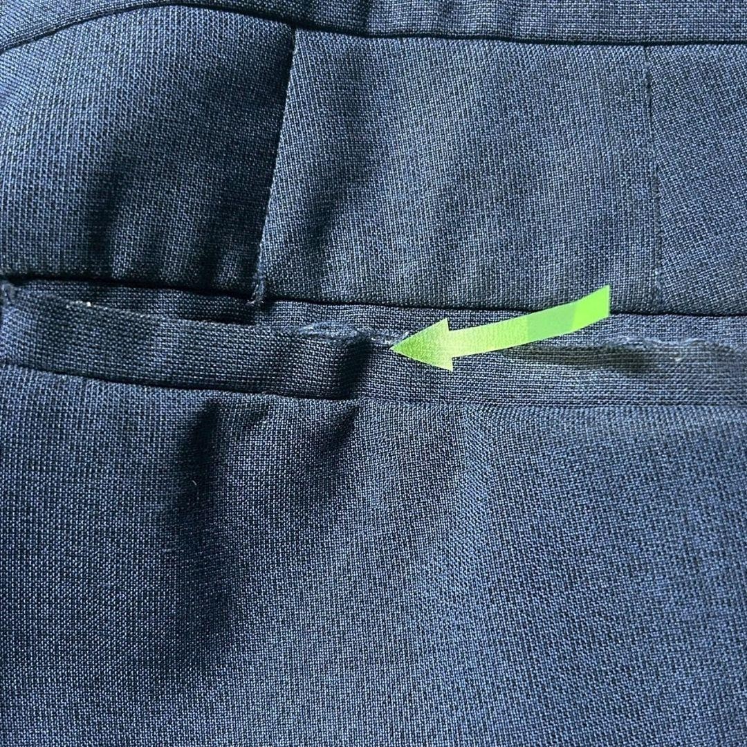 Universal Language Suit Setup Navy Dark Blue Wool… - image 17