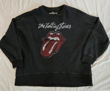 The Rolling Stones Sweatshirt Crewneck Tongue Logo Size XXL