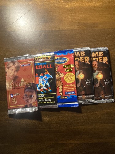 Tomb Raider CCG Trading Card Booster Pack x2 Neu Sealed, Pinocchio, Hercules Set - Bild 1 von 9
