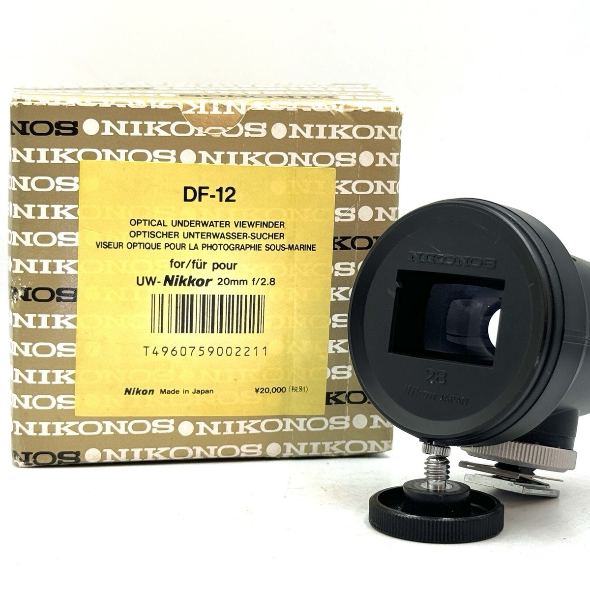 NIKONOS 28 viewfinder UW NIKKOR 20mm