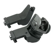 Front & Rear Canted 45 Degree Back Up Iron Sights Offset Transition Sight BUIS