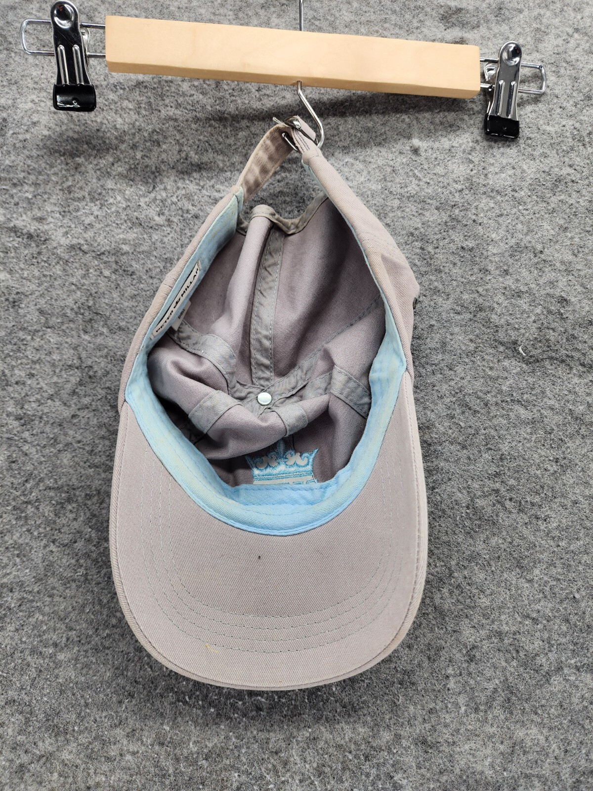 Peter Millar Hat Mens Adjustable Strap Back Gray - image 3