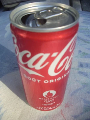 Canette coca cola Collector vide PARIS 2024 JO Partenaire jeux olympique France - Photo 1/2