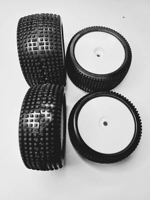 roues 1/10 pneus 4wd pour voiture tout terrain - Photo 1/4