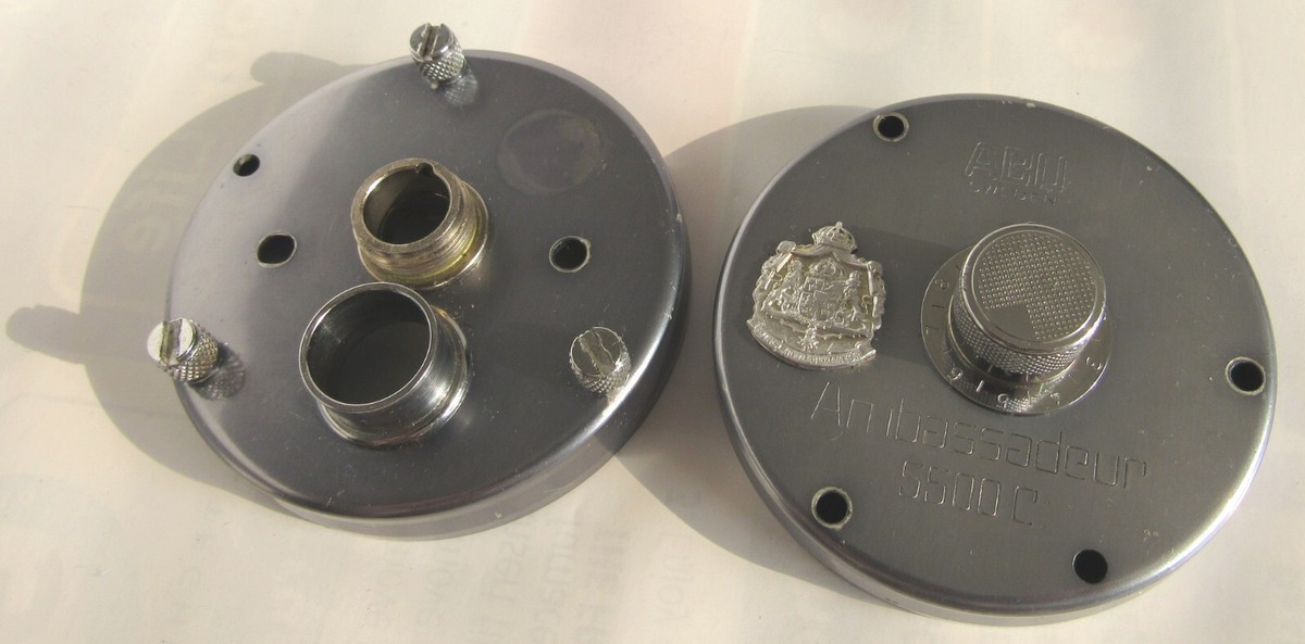 Abu 5500c side plates - blue | eBay