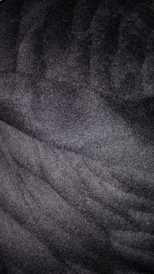 Lana negra itinerante, lana merino, lana de oveja negra, negra itinerante, fieltro, top Foto 3 de 4